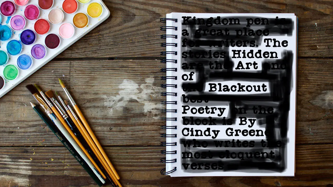 The Hidden Art of Blackout Poetry