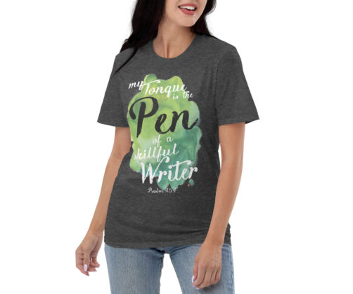 Pen of a Skillful Writer Unisex t-shirt