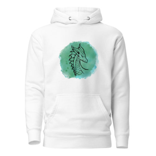 Ink Dragon Unisex Hoodie - Image 3