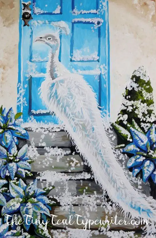 White peacock 